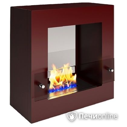 Биокамин ЭкоЛайф Cube Glass black burgundy Арома, c250 в Красноуфимске